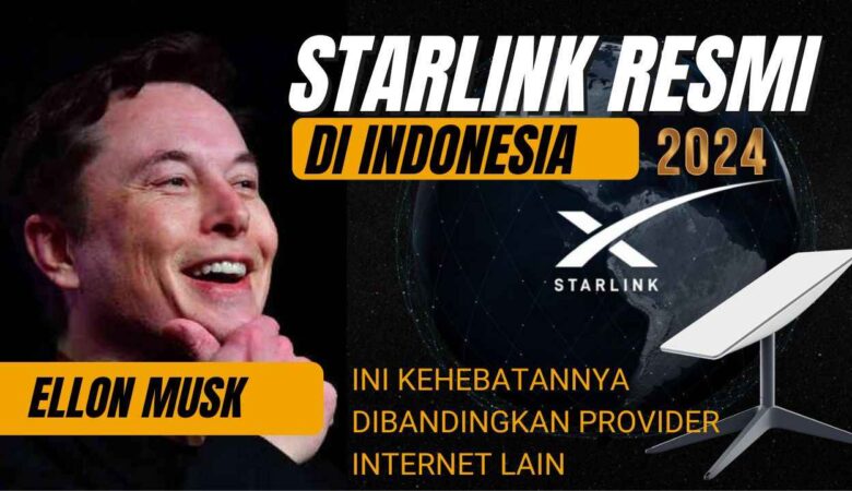 Starlink hadir di Indonesia